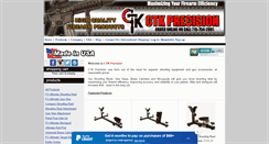Desktop Screenshot of ctkprecision.com